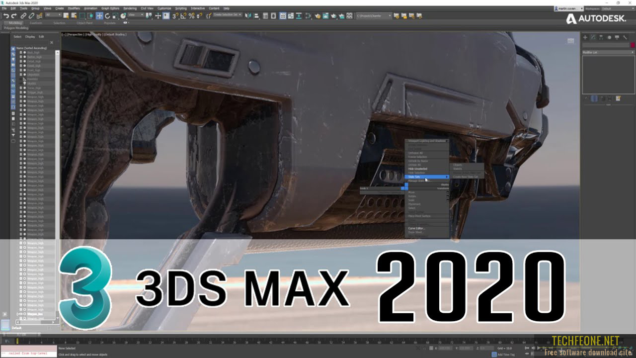 Download Autodesk 3ds Max 2020 Full Version - TECHFEONE