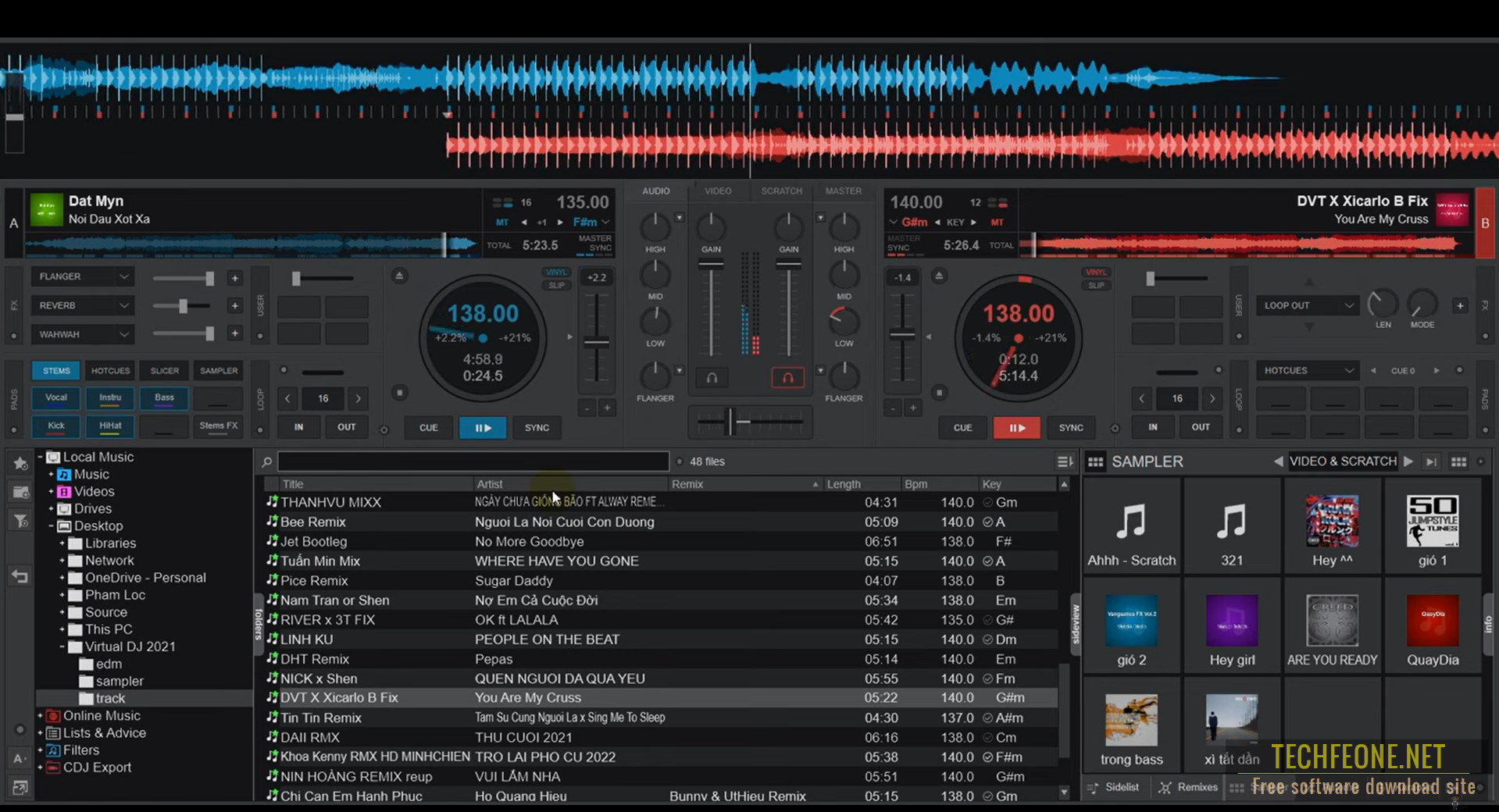 Virtual DJ Pro Infinity 2021 v8.5.7131 for Windows TECHFEONE